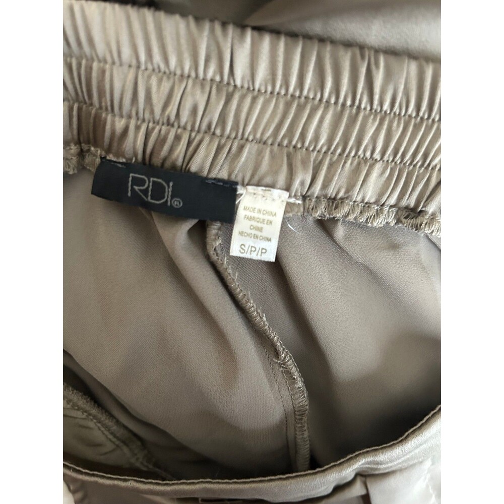 Women's RDI Pull On Khaki Cargo Pants in Dune Size S - Picture 7 of 8